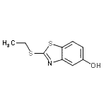CAS 登录号：439085-86-6， 2-(乙硫基)-1,3-苯并噻唑-5-醇