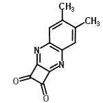CAS 登录号：439121-69-4， 5,6-二甲基环丁[b]喹喔啉-1,2-二酮