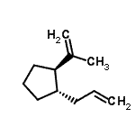 CAS 登录号：439135-30-5， (1S,2R)-1-烯丙基-2-异丙烯基环戊烷