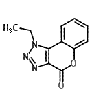 CAS 登录号：439141-44-3， 1-乙基苯并吡喃o[3,4-d][1,2,3]三唑-4(1H)-酮