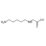 CAS 登录号：439216-70-3， N-(5-氨基戊基)甘氨酸