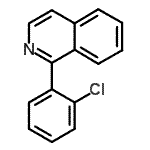 CAS 登录号：439614-58-1， 1-(2-氯苯基)异喹啉