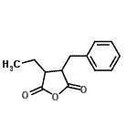 CAS 登录号：440364-29-4， 3-苄基-4-乙基二氢-2,5-呋喃二酮