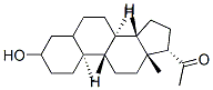 CAS 登录号：4406-35-3， 1-[(8R,9S,10S,13R,14S,17S)-3-羟基-10,13-二甲基-2,3,4,5,6,7,8,9,11,12,14,15,16,17-十四氢-1H-环戊烯并[a]菲-17-基]乙酮