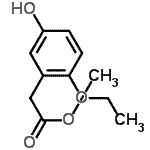 CAS 登录号：441356-31-6， 甲基2-(2-乙氧基-5-羟基-苯基)乙酸酯