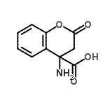 CAS 登录号：442856-11-3， 4-氨基-2-氧代-4-色满羧酸