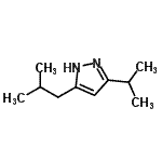 CAS 登录号：442887-24-3， 5-异丁基-3-异丙基-1H-吡唑