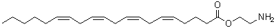 CAS 登录号:443129-35-9, 2-氨基乙基 (5Z,8Z,11Z,14Z)-5,8,11,14-二十碳四烯酸酯