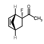 CAS 登录号：443141-74-0， 1-[(1R,2R,4R)-2-氟双环[2.2.1]庚-5-烯-2-基]乙酮