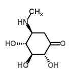 CAS#: 443360-43-8, (2R,3S,4R,5S)-2,3,4-Trihydroxy-5-(Methylamino)Cyclohexanone