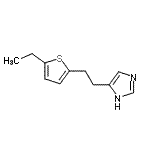 CAS#: 443923-45-3, 4-[2-(5-Ethyl-2-Thienyl)Ethyl]-1H-Imidazole