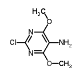 CAS 登录号：444151-94-4， 2-氯-4,6-二甲氧基-嘧啶-5-胺