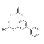 CAS 登录号：4445-59-4， 3,5-联苯二基二(碳酸氢酯)