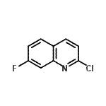 CAS 登录号：445041-65-6， 2-氯-7-氟喹啉
