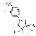 CAS 登录号：445303-10-6， 2-(3-氯-4-甲基苯基)-4,4,5,5-四甲基-1,3,2-二氧硼戊环