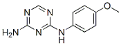 CAS#: 4460-15-5, N-(4-Methoxyphenyl)-1,3,5-Triazine-2,4-Diamine
