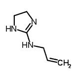 CAS 登录号：446061-13-8， N-烯丙基-4,5-二氢-1H-咪唑-2-胺