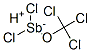 CAS#: 44628-70-8, Hydrogen Pentachloromethoxyantimonate(1-)