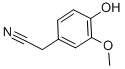 CAS#: 4468-59-1, 4-Hydroxy-3-Methoxyphenylacetonitrile
