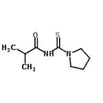 CAS 登录号：446825-59-8， 2-甲基-N-(1-吡咯烷基硫代甲酰)丙酰胺