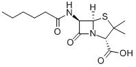 CAS#: 4493-18-9, 6a-[(1-Oxohexyl)Amino]Penicillanic Acid