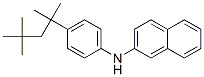 CAS 登录号：4496-47-3， N-[4-(1,1,3,3-四甲基丁基)苯基]萘-2-胺