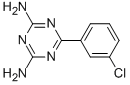 CAS 登录号：4514-54-9， 6-(3-氯苯基)-1,3,5-三嗪-2,4-二胺