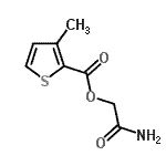 CAS#: 453535-97-2, 2-Amino-2-Oxoethyl 3-Methyl-2-Thiophenecarboxylate