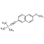 CAS 登录号：454431-03-9， [(6-甲氧基-2-萘基)乙炔基](三甲基)硅烷