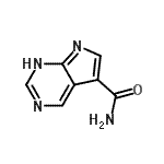 CAS 登录号：454685-89-3， 1H-吡咯并[2,3-d]嘧啶-5-甲酰胺
