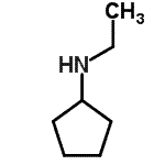 CAS 登录号：45592-46-9， N-乙基环戊烷胺