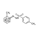 CAS 登录号：4573-49-3， 4-甲基-N'-[(1R,2E,4R)-1,7,7-三甲基双环[2.2.1]庚-2-亚基]苯磺酰肼