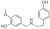 CAS#: 4579-60-6, 5-(([2-(4-Hydroxyphenyl)ethyl]amino)methyl)-2-methoxyphenol