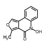 CAS#: 458525-38-7, 5-Hydroxy-3-Methylfuro[3,4-c]Quinolin-4(5H)-One