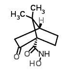 CAS 登录号：459124-75-5， (1S,4R)-N-羟基-7,7-二甲基-2-氧代双环[2.2.1]庚烷-1-甲酰胺