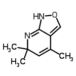 CAS 登录号：459169-64-3， 4,6,6-三甲基-1,6-二氢[1,2]恶唑并[3,4-b]吡啶