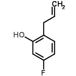 CAS 登录号：459432-63-4， 2-烯丙基-5-氟苯酚