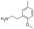 CAS#: 46035-71-6, 2-(2-Methoxy-5-Methylphenyl)Ethanamine