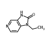 CAS 登录号：460739-65-5， 1-乙基-1,3-二氢-2H-咪唑并[4,5-c]吡啶-2-酮