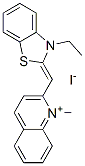 CAS#: 4609-41-0, 2-[(3-Ethyl-3H-Benzothiazol-2-Ylidene)Methyl]-1-Methylquinolinium Iodide