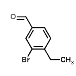 CAS 登录号：461425-63-8， 3-溴-4-乙基苯甲醛