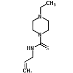 CAS 登录号：461456-76-8， N-烯丙基-4-乙基-1-哌嗪硫代甲酰胺