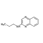 CAS 登录号：46316-10-3， N-丙基-2-喹喔啉胺