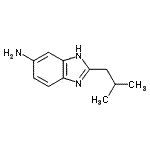 CAS 登录号：46323-43-7， 2-异丁基-1H-苯并咪唑-5-胺