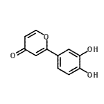 CAS 登录号：464169-18-4， 2-(3,4-二羟基苯基)-4H-吡喃-4-酮