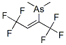 CAS 登录号：4648-63-9， [(Z)-1,1,1,4,4,4-六氟丁-2-烯-2-基]-二甲基-砷