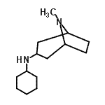 CAS 登录号：464922-77-8， N-环己基-8-甲基-8-氮杂双环[3.2.1]辛烷-3-胺