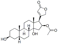 CAS#: 465-15-6, 3beta,14,16beta-Trihydroxy-5-betacard-20(22)-Enolide 16-Acetate