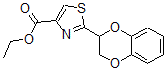 CAS 登录号：465514-25-4， 2-(2,3-二氢-1,4-苯并二氧杂环己-2-基)-4-噻唑羧酸乙酯