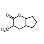 CAS 登录号：465533-24-8， 3-甲基六氢环戊并[b]吡喃-2(3H)-酮